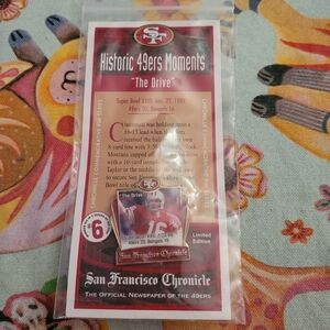 49ers Commemorative Pin - Red